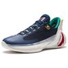 Anta GH4 Durable Breathable Low-Top Basketball Shoes Men's White Blue Sneakers 912411103-1