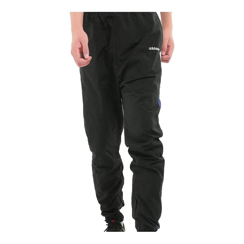 adidas Originals Zipper Bundle Feet Fleece Lined Sports Pants Black Men's BS2284