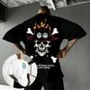 One Piece Pirate Skull Graphic T Shirt Men Women Anime Streetwear 2026 Summer Cotton Short Sleeve Tee Casual Tops Y2k Clothes