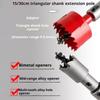   Power Tool Extension Rod Triangular Shank Fastener For Thin Sheet Metal Aluminum