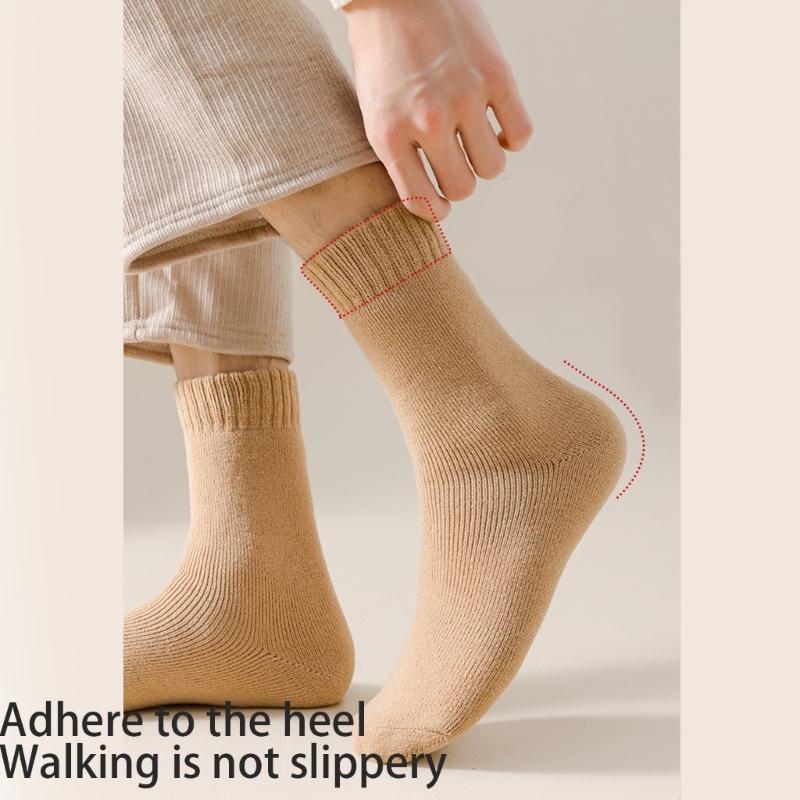Winter Warm Thermal Socks for Men Women Cold Weather Insulated Socks Heated Socks Thick Snow Socks 1 Pair
