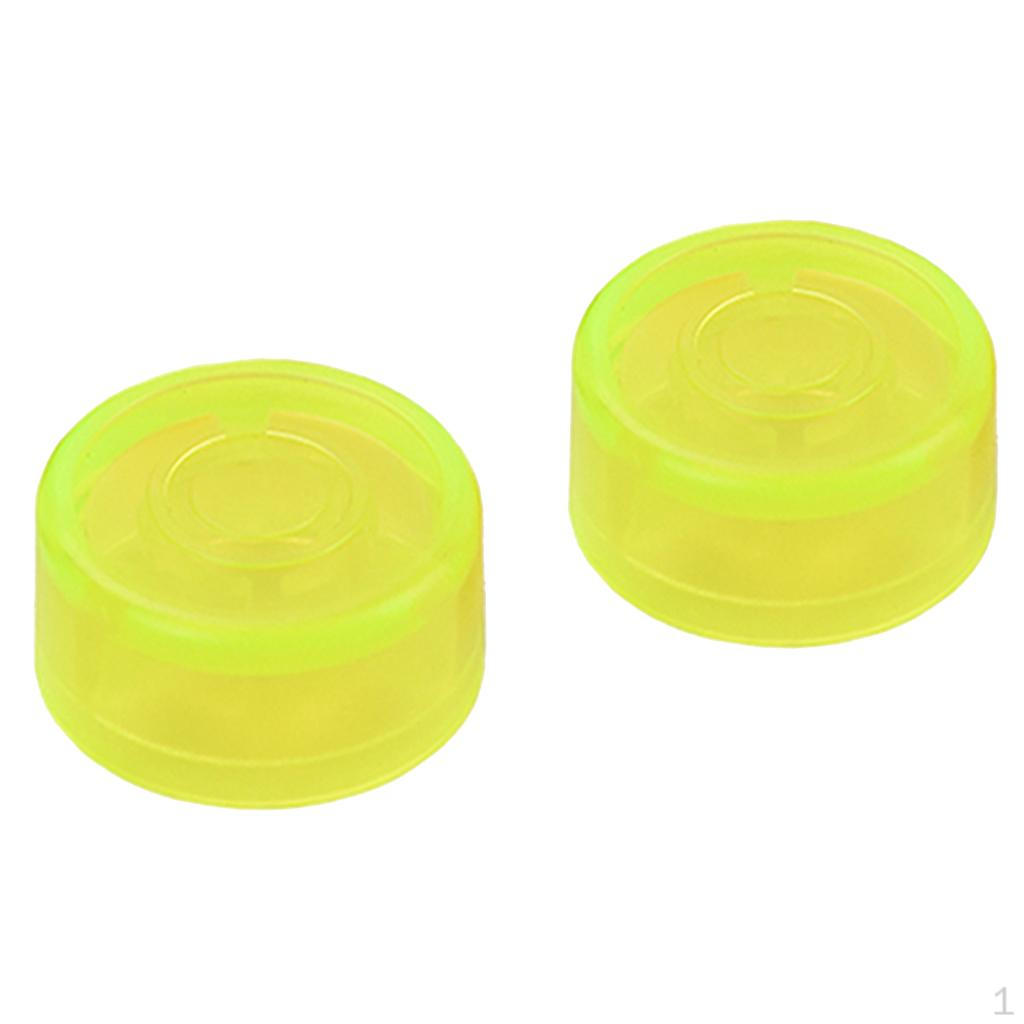2 Pieces Footswitch Topper Guitar Effect Pedal Knob for Effects