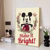 DIY Diamond Painting Handsome Mickey Cross Stitch Kit Mosaic Art Diamond Painting Full Circle Diamond Home Decoration