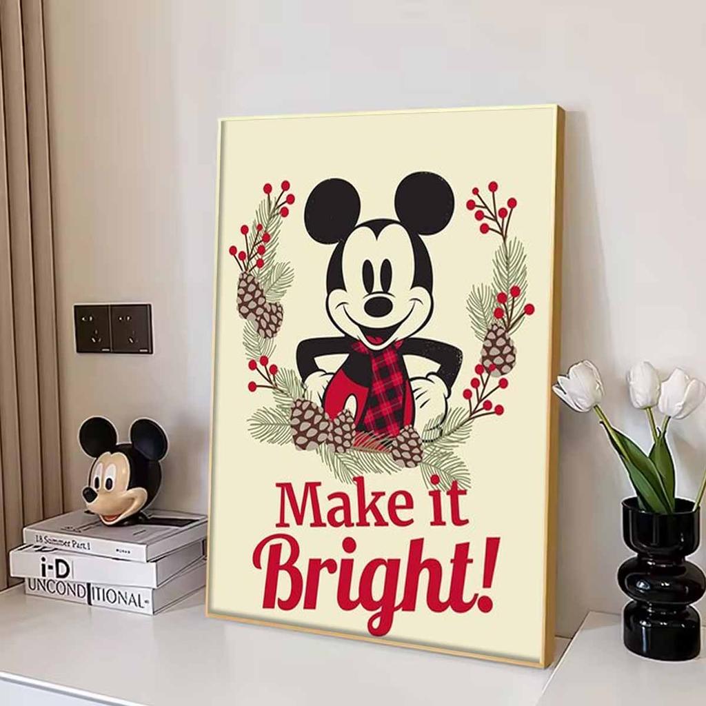 DIY Diamond Painting Handsome Mickey Cross Stitch Kit Mosaic Art Diamond Painting Full Circle Diamond Home Decoration