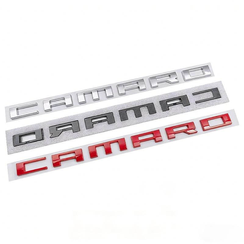 CAMARO Side Label Fender Board English Letter Car Logo Modified Tail Label Car Sticker