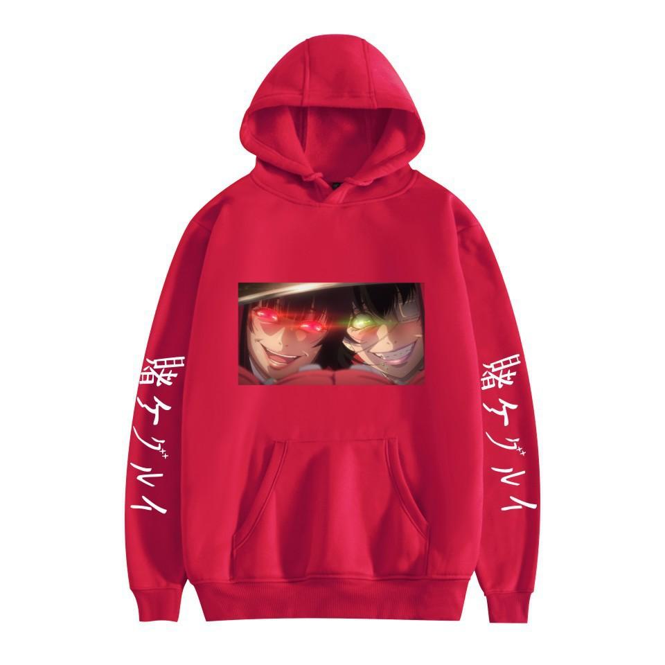 New Day Manga Cartoon Print Hooded Sweater