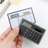 Portable Scientific Calculator Bank Card Handheld Calculator Mini Wallet Calculators
