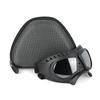 Dog Goggles Wide Snout Soft Frame Tactical Driving Sunglasses for Small Medium Dogs Dog Eye Protection Windproof Dustproof