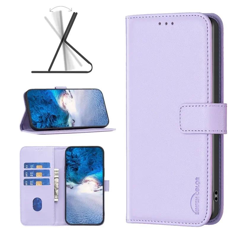 Leather Flip Wallet Case For Xiaomi Redmi Note14 4G 14C 14R A4 Note 14 Pro+ Plus 5G Cases Magnetic Card Slots Phone Cover Shell
