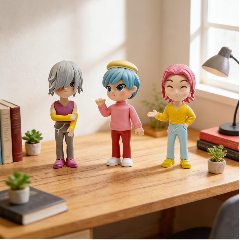 2026 HEET NIEUW Anime KPop Demon Hunters Pop Vinyl Speelgoed Rumi Mira zoi Karakter vinyl masker beeldje Verjaardagscadeau Fanclub Cadeaus
