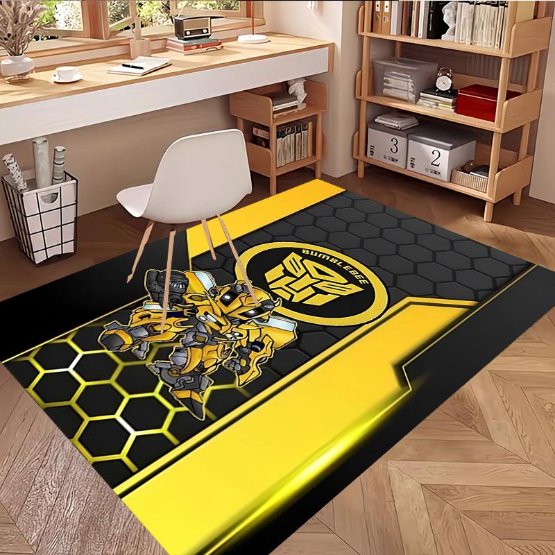 Robot Print Rug, Washable Floor Carpet, For Entryway Dorm Laundry Room Office Study, Home Decor Birthday Christmas Gift