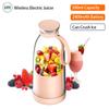 Fresh Juice Bottle Blender Plus 500ml Blender Wireless Fruit Mixers 6 Blades 2400mAh Food Milkshake Smoothie Ice Crush Cup
