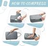 Compressible Travel Storage Bag Set: Large Capacity Suitcase Organizers & Digital Accessories