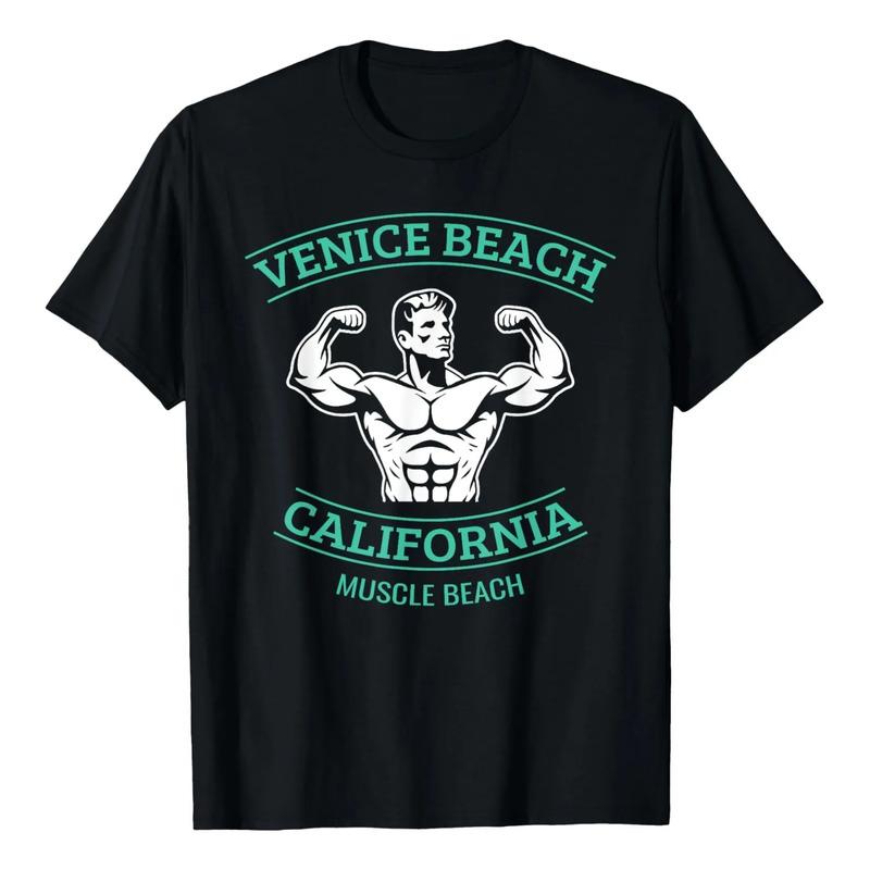 Camiseta De Fisiculturista De Venice Beach California S