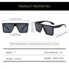 Oversized Sunglasses Oversized Frame Sun Glasses Square Sunglasses Square Shape Sunglasses For Driving Men Women