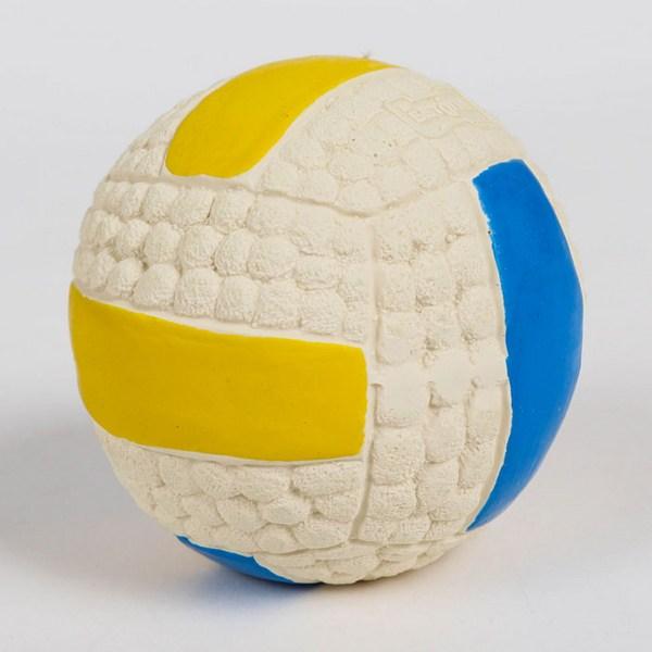 Dingdongpet Haustierhund Latex, Rugbyball, Volleyballball, 1 Satz