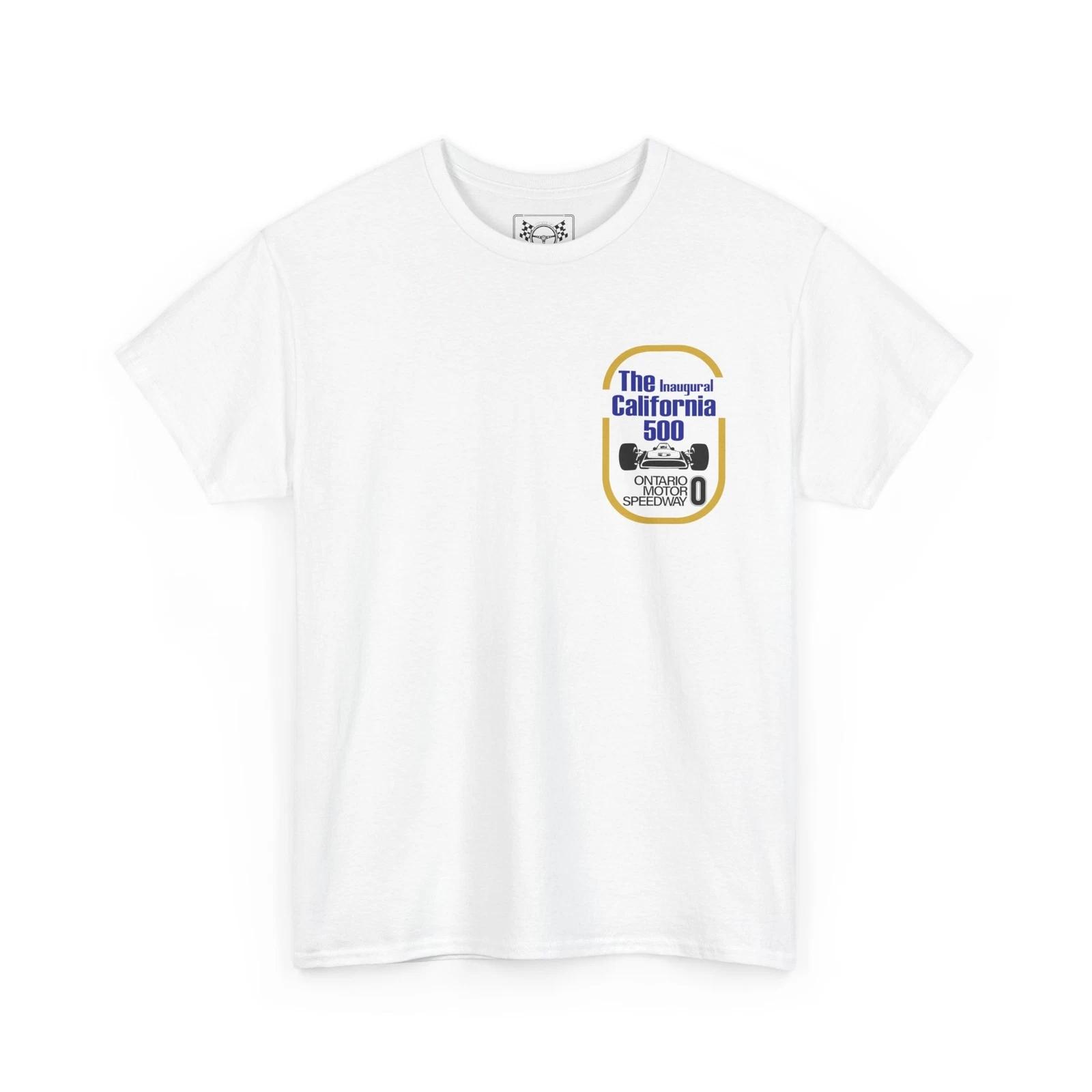 Vintage California 500 T-Shirt - Ontario Motor Speedway Tee - Indy Racing Gift L