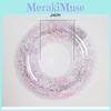 Manufacturer Stock Adult Glitter Swim Ring Children's Inflatable Lifesaving Ring