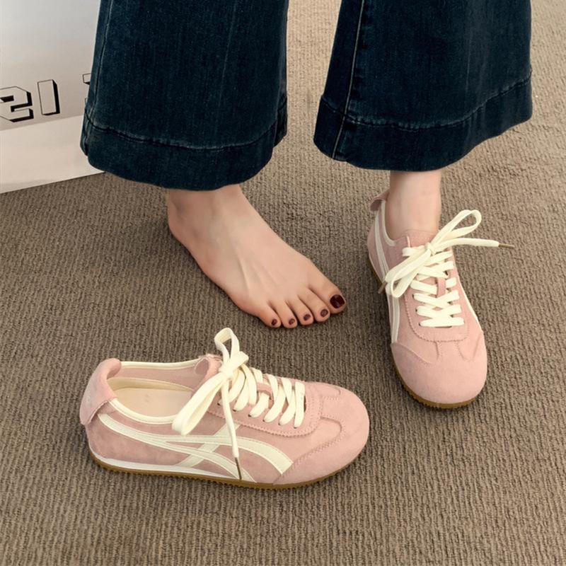 Damen 2025 Retro Deutsch Forrest Gump Inspirierte Trainingsschuhe - Flache Sohle, Vielseitig & Stilvoll Herbst Freizeit-Sneakers