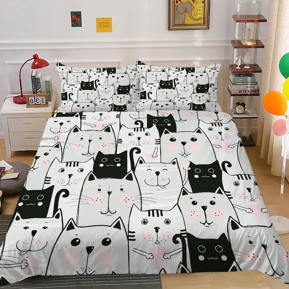 Comforter Top Cute Bedding Set Cute Funny Yellow Cartoon Chick King Queen Cartoon Animals Soft Polyester