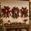 Festlicher gesteppter Weihnachts-Türhänger DIY Nähset