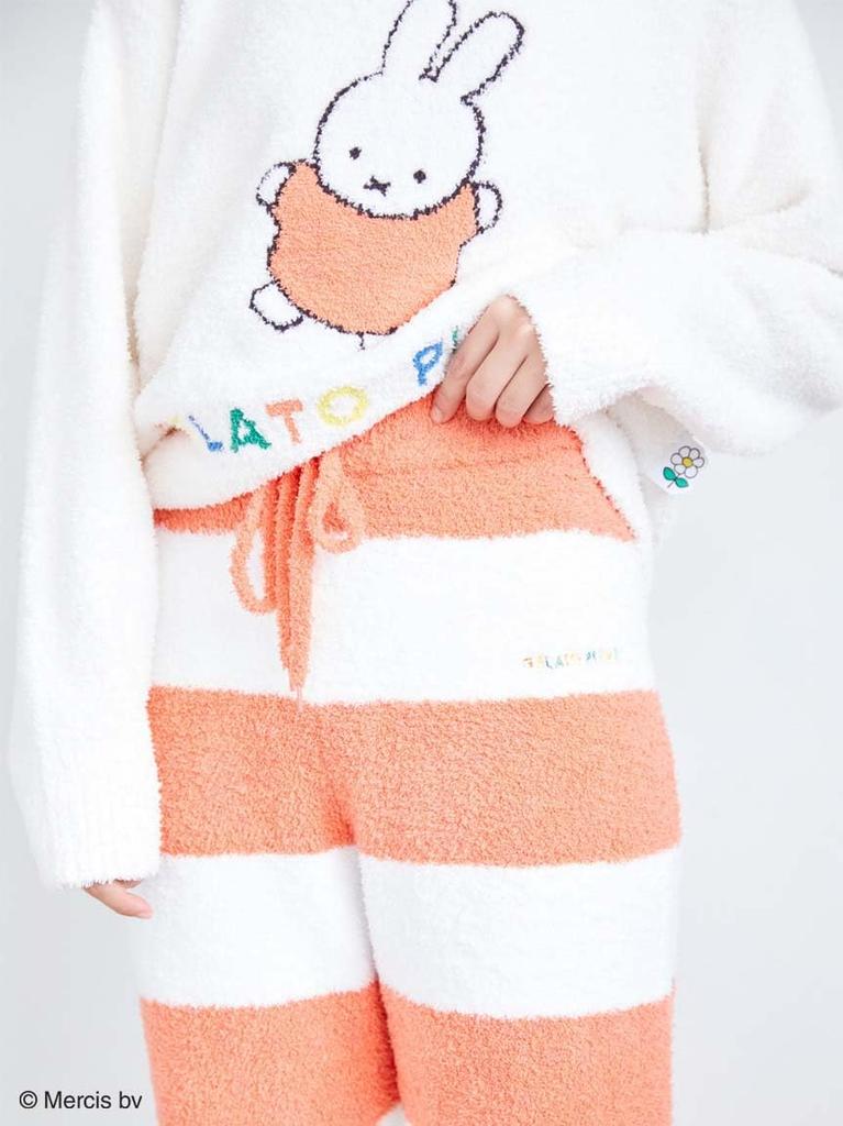 gelato pique DickBruna Baby Moko JQD Pullover Long Pants Set Blue & (PWNT244002) Women's