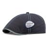 Letter Embroidery Retro British Style Beret Breathable and Comfortable Outdoor Casual Painter Hat Suitable for Spring and Summer