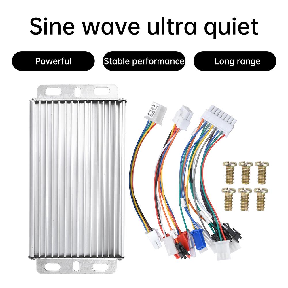 48V 60V 72V Controller Sine Wave 40A 500w 1500W 2000W 3000W Three Mode Brushless Module Controller for Electric Bicycle Scooter