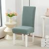 Solid Color Chair Cover Extra Long Elastic Cover Universal Chair Slipcover Protector  Dining Chair