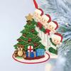 Resin Family Christmas Ornament Decorative DIY Name Pendants Christmas Tree Ornaments  Christmas