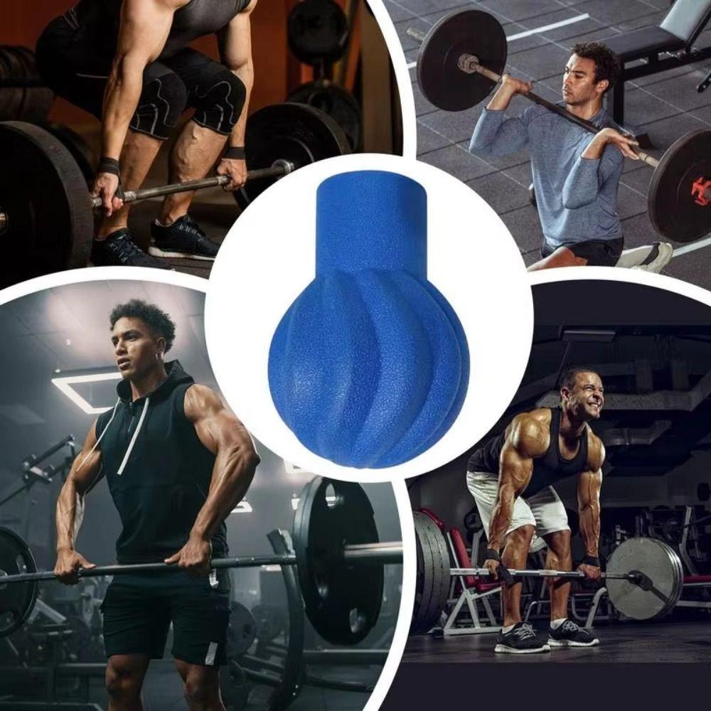 Anti-slip Barbell Attachment Ball Floor Swivel Silicone Holder Barbell Home Gym