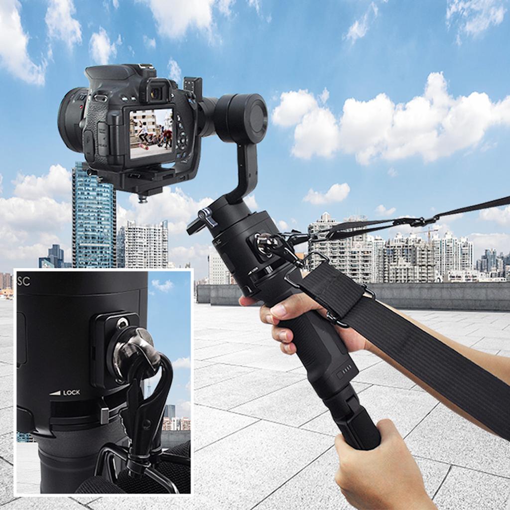 Thick Foam Black High Strength Camera Neck Strap Shoulder Belt Sling for DJI Ronin SC