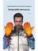 Self-Heating Electric Thermal Gloves - Waterproof for Winter Riding