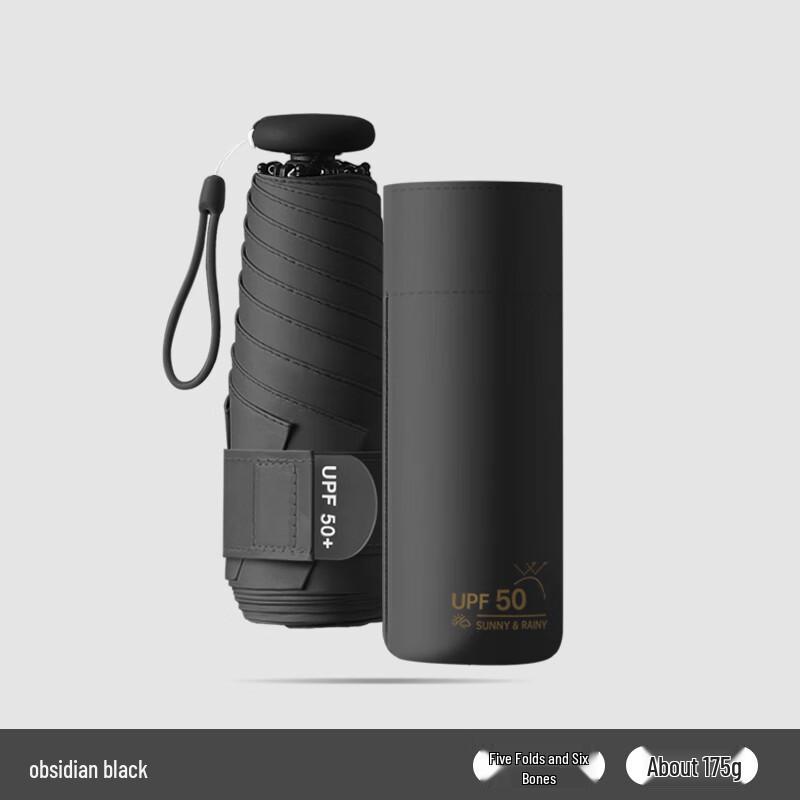 Mido Ultralight Five-Fold UV Protection Capsule Umbrella