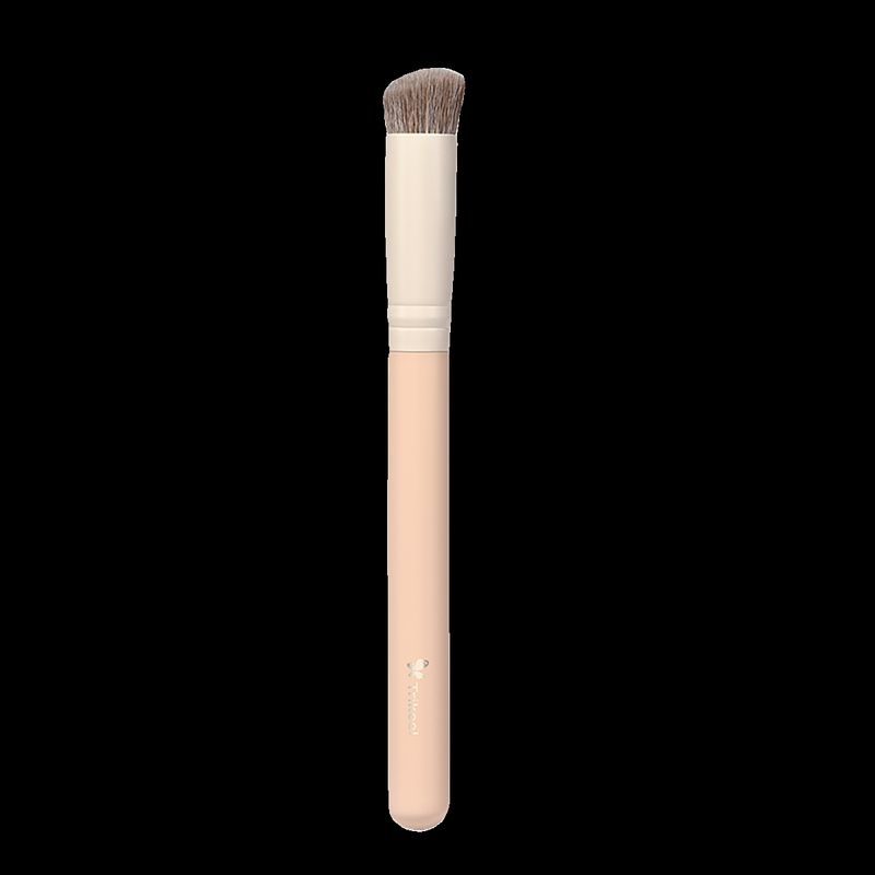 

Sichuan Qier Finger Belly Concealer Brush Bevel round Head Makeup Brush Single Cover Dark Circles Acne Marks Makeup Tools Blending Brush Single Pack