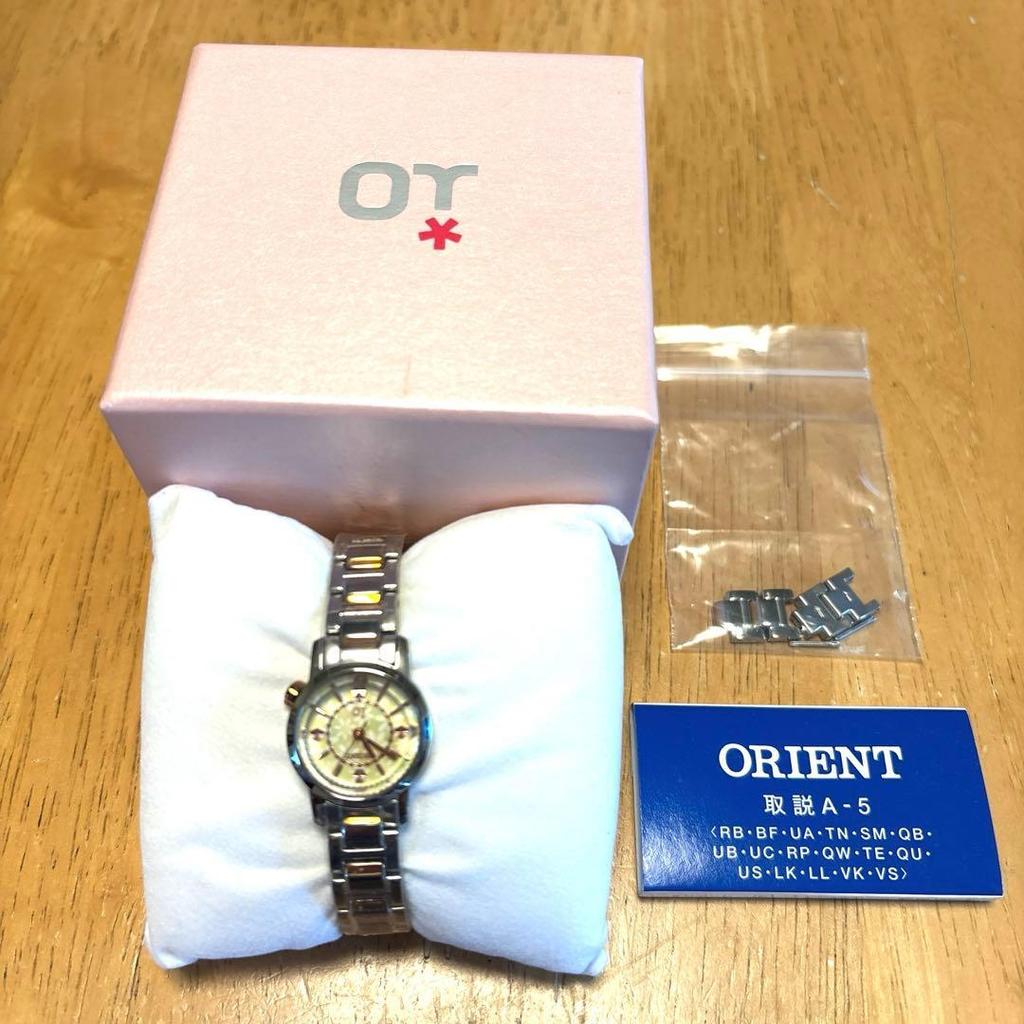Used Orient Ladies Quartz Watch iO Happy Flower
