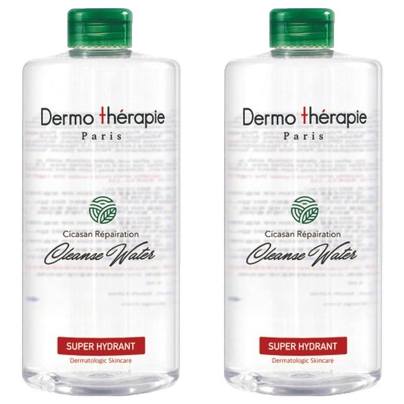 Dermotherapy Cicasan Micellar Cleanse Water, 500ml, 2 pcs