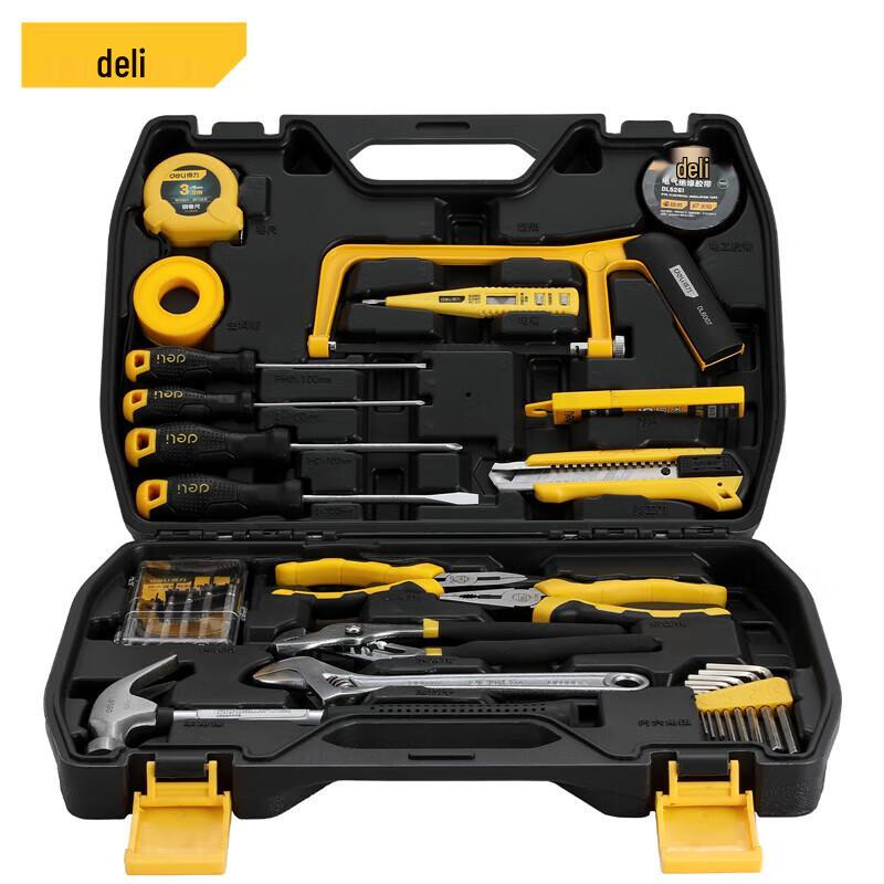 Deli 30-Piece Comprehensive Repair Tool Set
