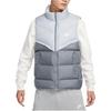 New Nike Down Vest Men's Gray FB8184-077