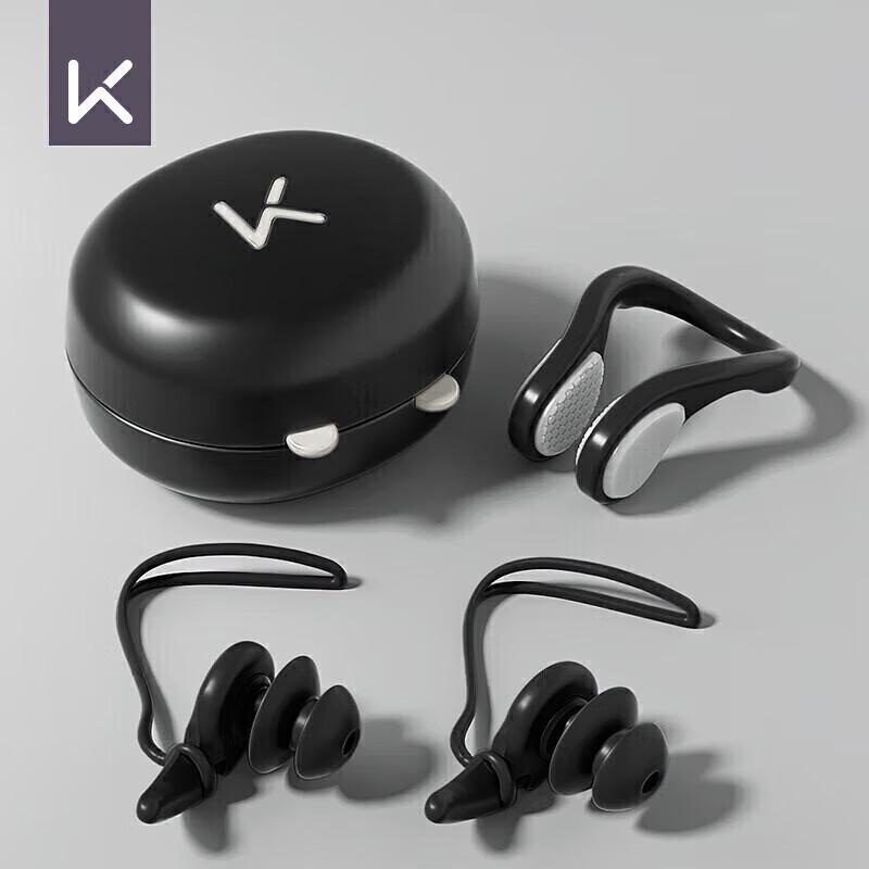 Keep Professional Waterproof Swim Earplugs & Nose Clip Set