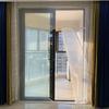 Window Winter  Heat Insulation Film Warm Double Layer Windproof Curtain With Zipper Self-Adhesive Window Heat Protection Film