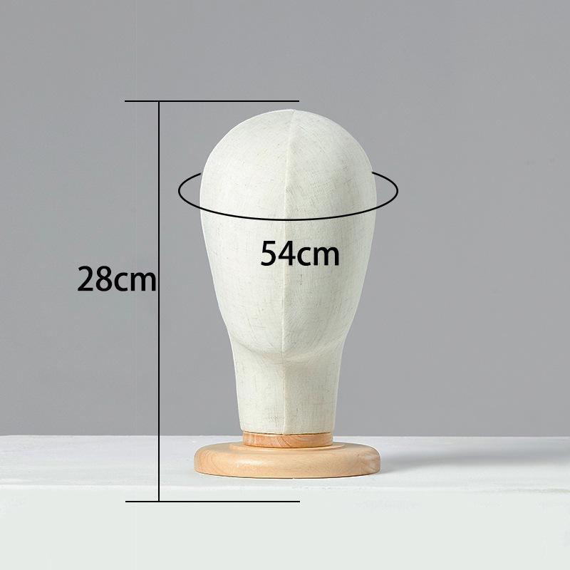 Desktop Female Mannequin Hat and Wig Display Stand