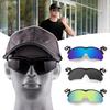 Flip Up Adjustables Sunglasses With Hat Clip Outdoor Windproof UV Protection Sunglasses For Women Men For Traveling Shopping