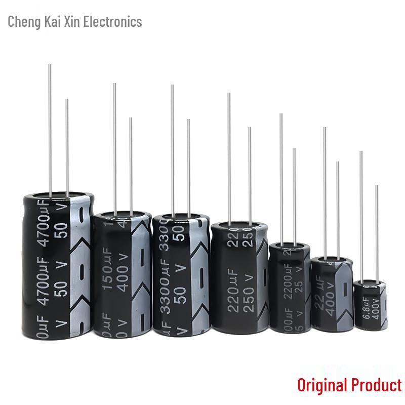 Original 50V 1uF Aluminum Electrolytic Capacitor 5x11 - Large Stock Available