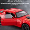 1:32 Firebird Viper Car Model Toy Sound Light Pull Back Vehicle Doors Opened Alloy Diecast Models Kids Collectible Ornaments