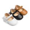 Baby Fashion Princess Shoes: PU Leather Soft Sole for 0-1 Year Olds