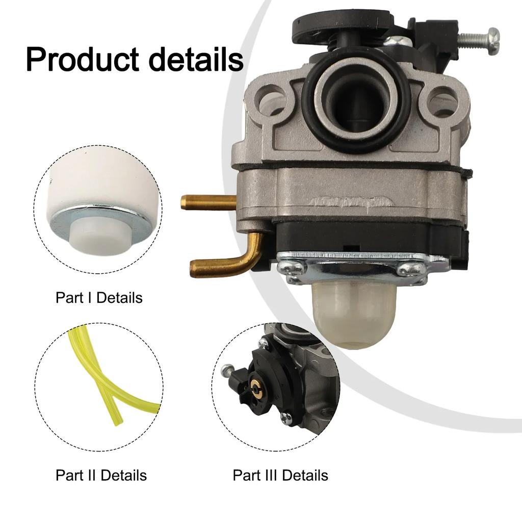 Carburetor For Hyper Tough HY26SST 26cc Trimmer For Black Max BM25CSAC 25cc Garden Power Tools Accessories For Home