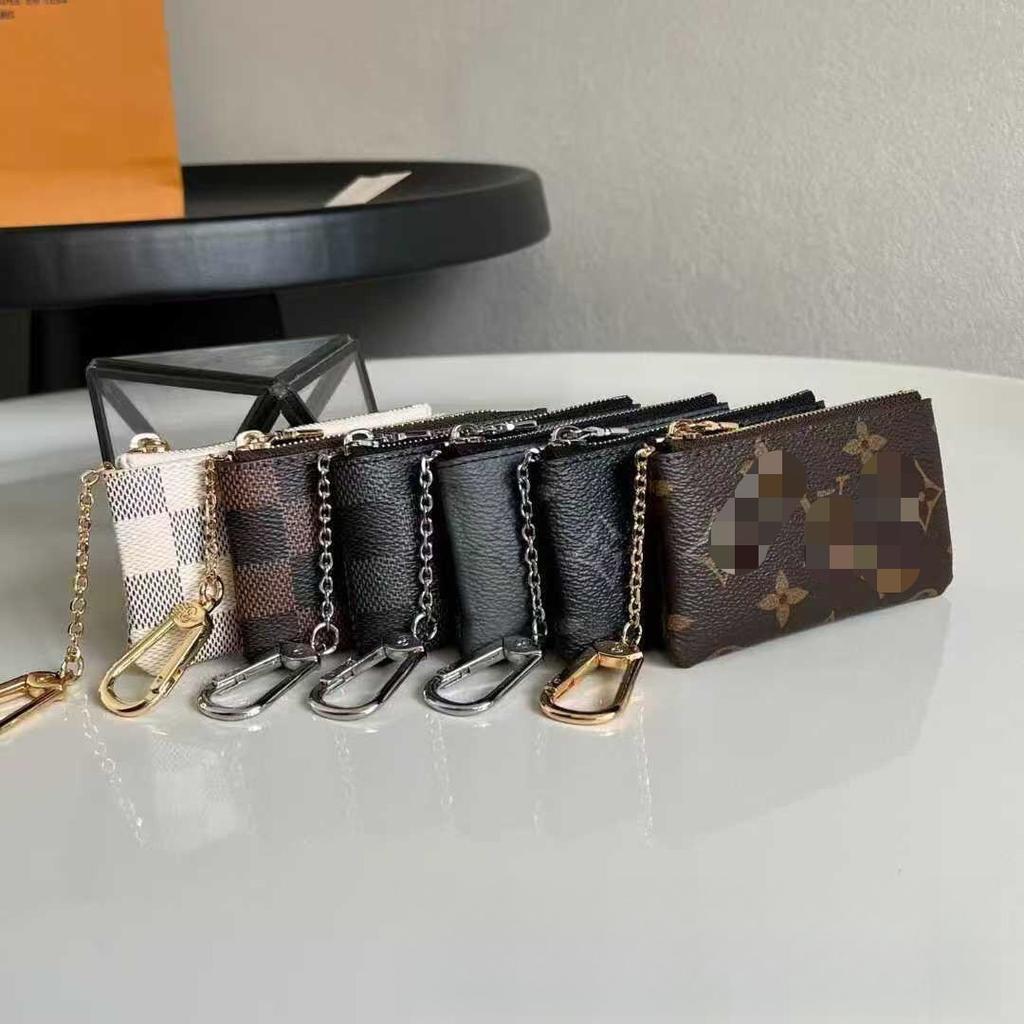 Portofel clasic pentru monede/carcasă pentru căști, suport unisex bloc de culori pentru carduri/suport chei