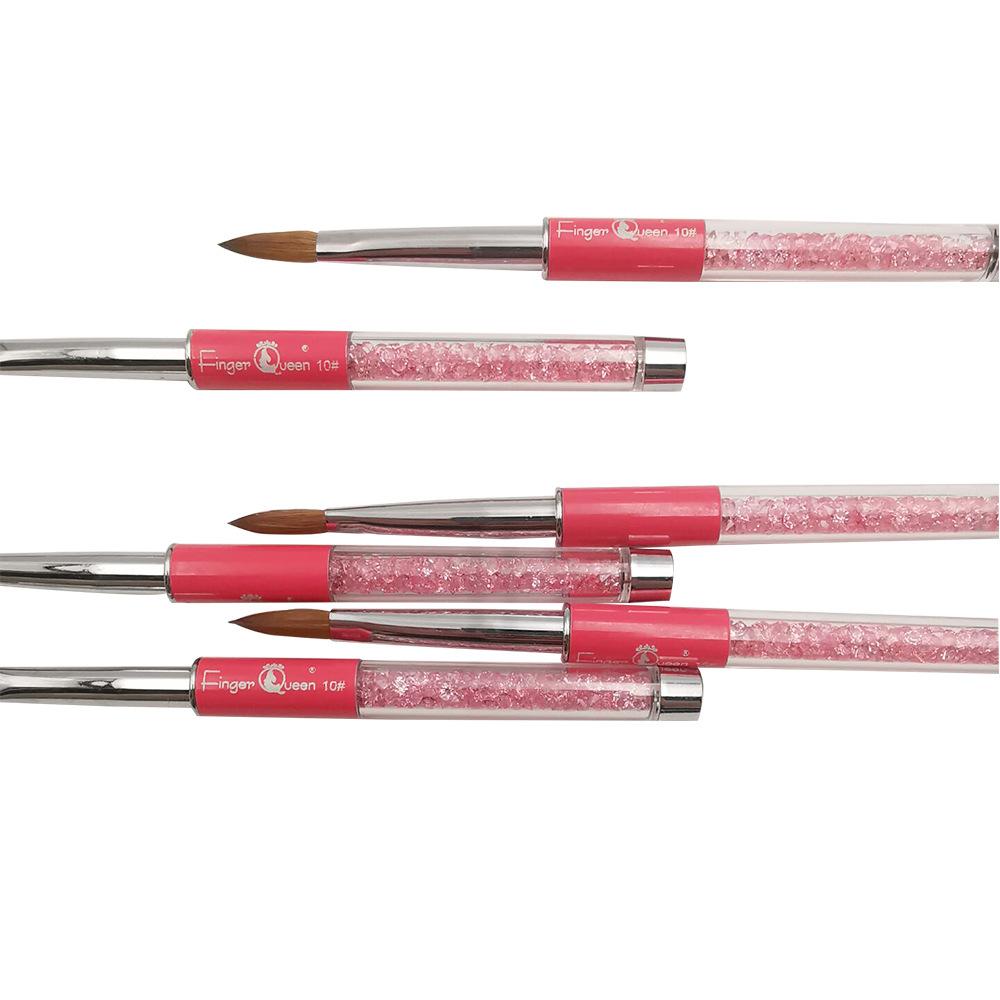 Nail Art Pen Pink Metal Rod Nail Art Brush Nail Graffiti Nail Art Tool