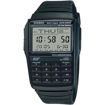 CASIO Data Bank Digital Men's Watch DBC-32-1A with Genuine Box, Overseas Model, Black, Bl...